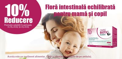 OMNi-BiOTiC® PANDA: Sprijin pentru Mame și Bebeluşi