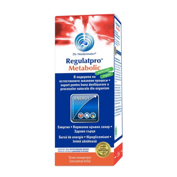 Regulatpro Metabolic reduce senzatia de oboseala, adjuvant in terapia sindromului de burn-out