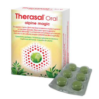 Therasal Oral ALPINE MAGIC x 18 pastile de supt