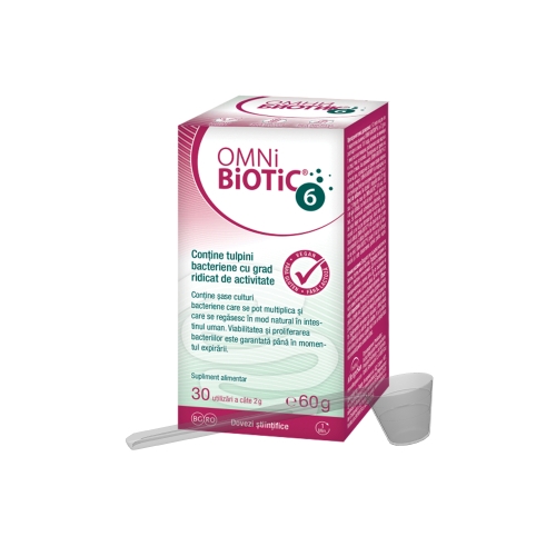 OMNI BIOTIC 6, 60 g, Institut Allergosan
