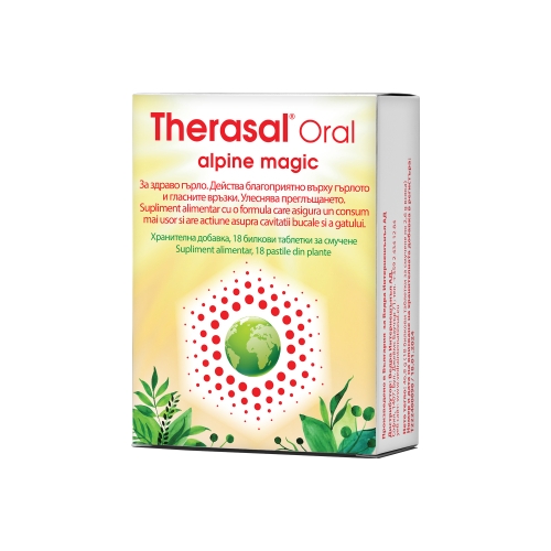 Therasal Oral ALPINE MAGIC x 18 pastile de supt
