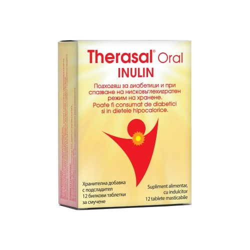 Therasal Oral cu inulina x 12 pastile de supt